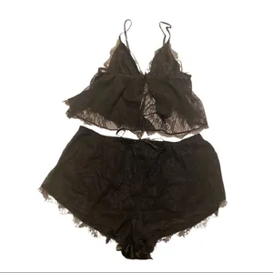 Victoria's Secret ✨ NWOT✨Sheer Lace Cami & Short Set✨ thumbnail 4