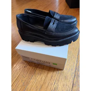 Cordani Shoes Womens Size 9 Black Audrey2 Made In Italy Lug Sole Loafers thumbnail 8
