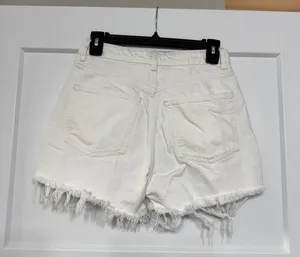 H&M White Jean Shorts thumbnail 2