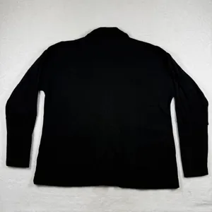 Pact Womens Black 100% Organic Cotton Knit Blazer Cardigan Jacket Size‎ M thumbnail 7