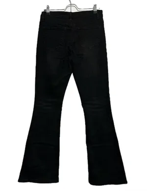 Black high rise boot cut jeans Size 28 thumbnail 2