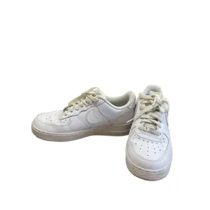 Nike Air Force 1 07 OG triple white womans sneakers Shoes size 7 SKU 8425 thumbnail 2