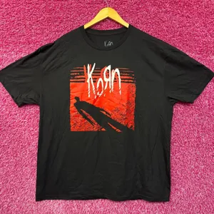 Korn Self-titled Album Cover Art Nu Metal Rock Band Tee 2XL thumbnail 1