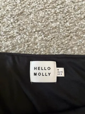 Hello Molly Black One-Shoulder Sequin Mini Dress thumbnail 4