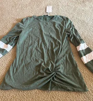 Woman top shirt size xl long sleeve thumbnail 1
