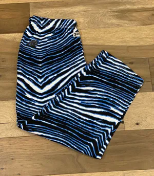 NFL Team Apparel Zubaz Gray Athletic Pants Unisex Size L Drawstring Waist thumbnail 1