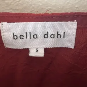 Bella Dahl V-Neck Tencel Plaid Slip Midi Dress in Burgundy Red | Size Small thumbnail 4