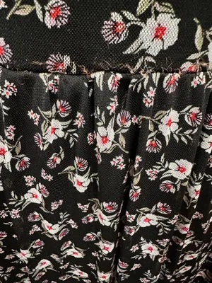 Vintage 90’s styled midi dress floral fall Medium thumbnail 4