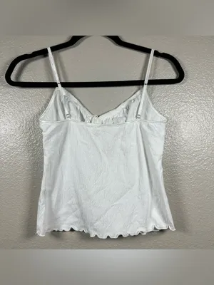 John Galt white tie front tank top SZ:S thumbnail 6