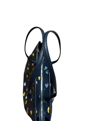 Kate Spade Blue & Yellow Floral Tote thumbnail 14