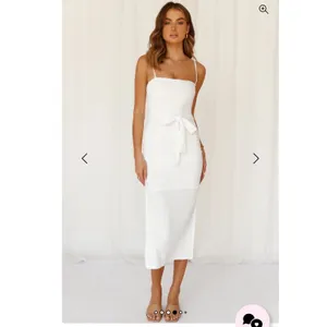 Hello Molly White Ways I Loved You Knit Midi Dress Tie Waist Size S Minimalist thumbnail 11