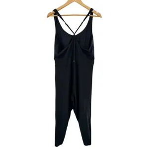 YPB Your Personal Best sculptLUX Black Ruched Cutout Tank Bodysuit Jumpsuit XXL‎ thumbnail 5
