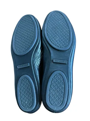 Tory Burch Black Leather Minnie Ballet Flats thumbnail 4