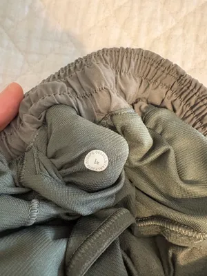 Green Lululemon Hotty Hot Shorts 4" thumbnail 5