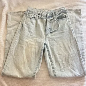PacSun Dad Jeans Light Wash High-Waisted Women’s 25 thumbnail 1