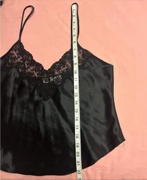 Vintage Black Lace Lingerie Top thumbnail 7