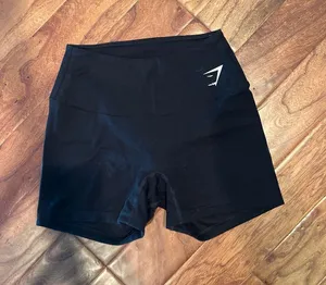Gymshark Black Mini Biker Shorts Size Small thumbnail 1