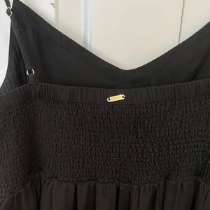 Bebe Stunning Black Lace long Dress size S-p thumbnail 7
