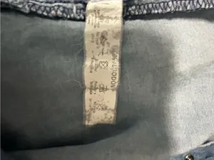 Men's Light Blue Denim Button thumbnail 7