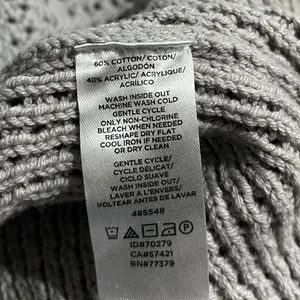 Ann Taylor Factory Full Zip Knit Pocket Cardigan Sweater SZ M Grandmacore Boho thumbnail 4