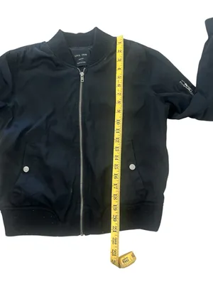Love Tree Black Women's Bomber Jacket thumbnail 4
