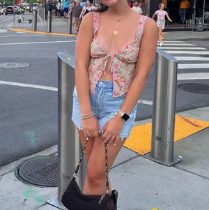 Floral Tie Top American Eagle thumbnail 2