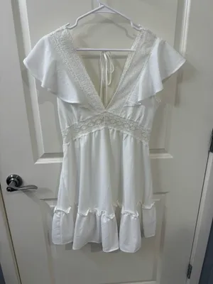 Altar'd State Dress White thumbnail 1