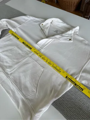 a new day Ivory Cream Quarter-Zip Pullover Sweatshirt Size XL thumbnail 6