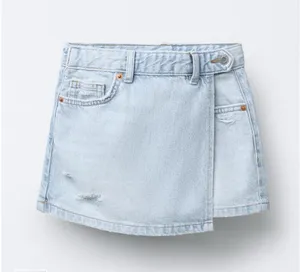 ZARA Jean Skort thumbnail 1