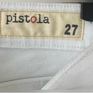 👻 Pistola White Distressed Skinny Jeans thumbnail 8