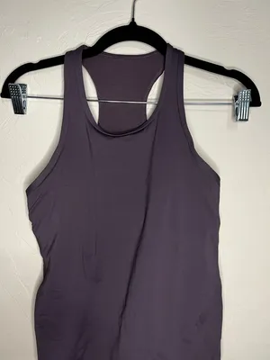 Lululemon Final‎ Lap Deep Purple Athletic Tank Top thumbnail 4