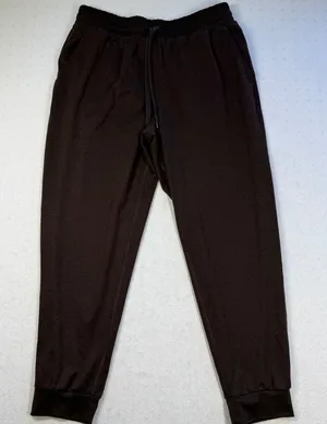 Quince Flowknit Mid-Rise Jogger Women’s Medium Heather Coffee Bean Brown thumbnail 1