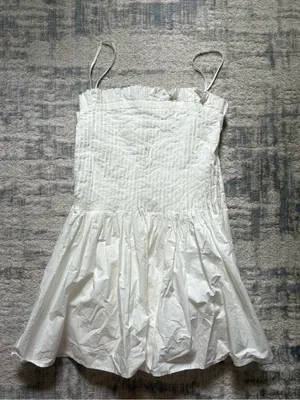 Worn Once TulaRosa White Mini Dress thumbnail 3
