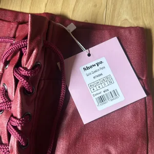 Showpo Quick Question Pants Red Size 0 thumbnail 2