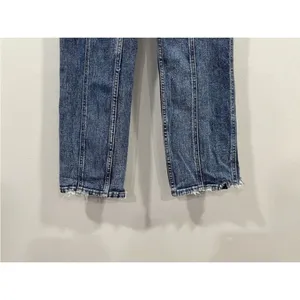 Abercrombie And Fitch Ultra High Rise Mom Jean Distressed Hem 2/26 thumbnail 2