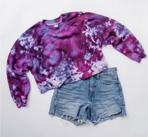 Cute Ocean drive crop fleece ‎ top ONLY - size L CHIC Little BOHO thumbnail 1
