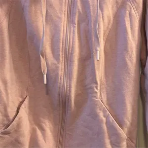 Zella Women's‎ M Pink Ruched Long Sleeve Zip Front Hoodie Jacket thumbnail 5
