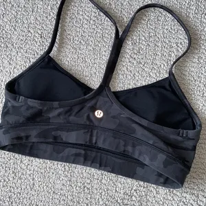 lululemon athletica Black Camo Sports Bra thumbnail 1