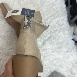 NWT Women's Taci Ankle Boots - Universal Thread Light Taupe Size 11 thumbnail 2