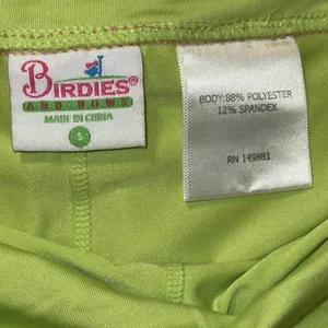 Birdies &‎ Bows Women's Skort Size S Small Pink Lime White Floral Print thumbnail 7