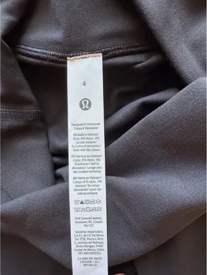 Lululemon Groove NULU Flared Pant High Rise 32.5” Regular, Black Size 4 NWT thumbnail 6