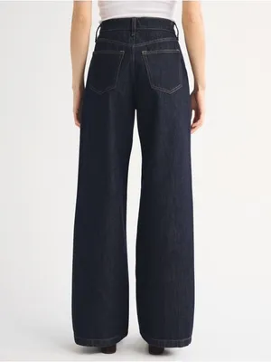 Abercrombie and Fitch High Rise Wide Leg Trouser Pant thumbnail 12