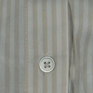 Old Navy Tie-Back Open-Back Button-Down Shirt Neutral Stripe Women’s M thumbnail 7