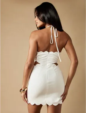 SheIn White Mini Dress thumbnail 2