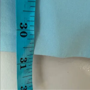 FRAME Sky Blue Oversized Poplin Blazer Jacket thumbnail 5