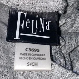 ✨ Felina Long Sleeve Gray Loungewear Top ✨ thumbnail 4