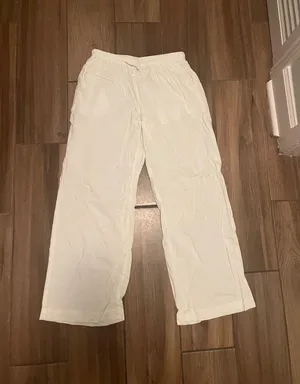 Bershka girls linen pants size 10-12 thumbnail 1