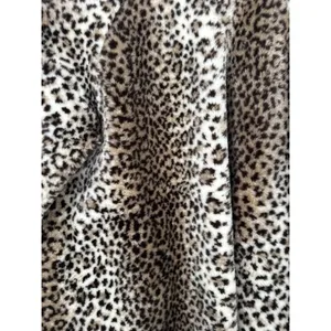 Vintage Monterey Fashions Faux Fur Coat Women’s‎ S Leopard Animal Print Glam Mob thumbnail 4