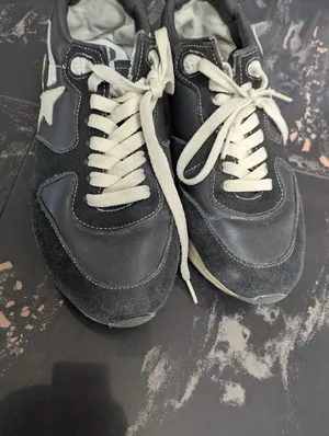 Golden Goose Deluxe Brand Running Sole In Black Nappa And Suede Sneakers thumbnail 5