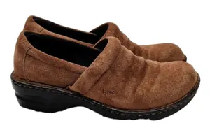 Brown suede B.0.C clogs s 7.5 thumbnail 1